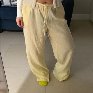 Zara Yellow Pants